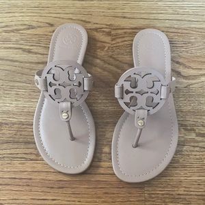 Tory Burch, Nude Sandals.